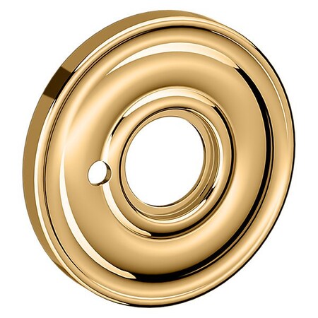 Baldwin Privacy Pair Rosettes Unlacquered Brass 5148.031